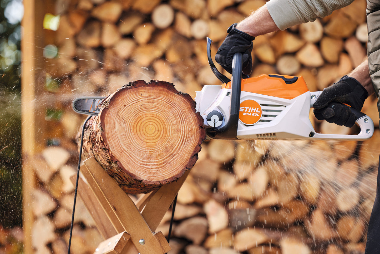 Serbatoio trasparente della motosega STIHL