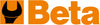 Logo Beta Utensili, arancione e nero, con chiave inglese stilizzata. Marchio di attrezzi professionali e strumenti di alta qualità per lavori meccanici e industriali. Ottimizzato per SEO, immagine rappresentativa del brand Beta Tools.
