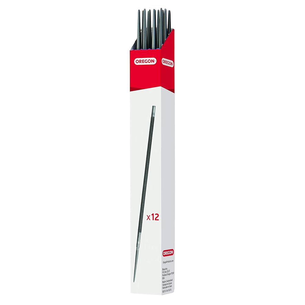 Set 12 pz tondini 3/16' 4,8 mm OREGON