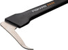Fiskars XA22, gancio da tronchi con manico nero ergonomico e lama in acciaio, ideale per la gestione e il sollevamento di tronchi di legno. Strumento robusto e durevole per lavori forestali.