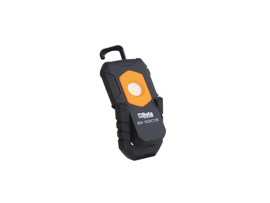 Lampe de poche articulée à LED avec recharge sans fil