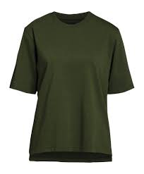 T-shirt SZ L Femme LOGO BACK vert