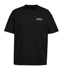 T-shirt SZ S AXE OVERSIZED noir