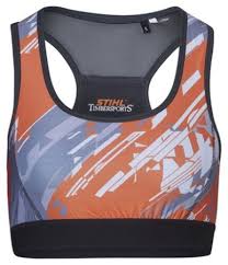 Soutien-gorge de sport SZ XS gris/orange