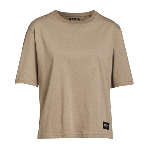 T-shirt SZ XS Femme LOGO DURABLE marron