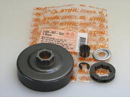 Groupe roue dentée chaîne annulaire 3/8" 7d