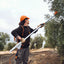 Dettaglio delle dita in carbonio nell'abbacchiatore STIHL SPA 140