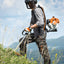 Decespugliatore spalleggiato Stihl FR 235 - Vista laterale