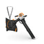 Vista frontale del trituratore a batteria STIHL SHA 140