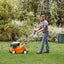 Arieggiatore RL 540 di Stihl in posizione di lavoro