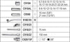 Set chiavi a bussola e accessori, include C910A, C910AL, C956E, 910E/55, C910/25, C910/21, C910/22, C920/15F. Misure: 6-24 mm, 8-19 mm, 16-21 mm, 75-150 mm. Adattatori 1/2