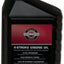 Bottiglia di olio motore a 4 tempi Briggs & Stratton Genuine Parts SAE 30, 0,6 litri, formulato per motori raffreddati ad aria, API SJ/CD. Ideale per la manutenzione di attrezzature da giardino e piccoli motori.