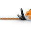 Vista frontale del tagliasiepi a batteria STIHL HSA 100