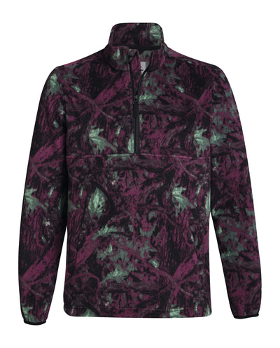 Pull polaire taille XXXL TROYER CAMOU noir/vert