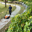 Tramoggia di raccolta ad alta capacità montata sulla STIHL KGA 770