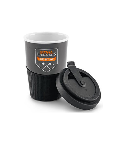 Tasse thermique portable pour café - "Kiss my axe"