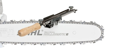 Vista della Guida per affilatore FF1 di Stihl con istruzioni in DVD