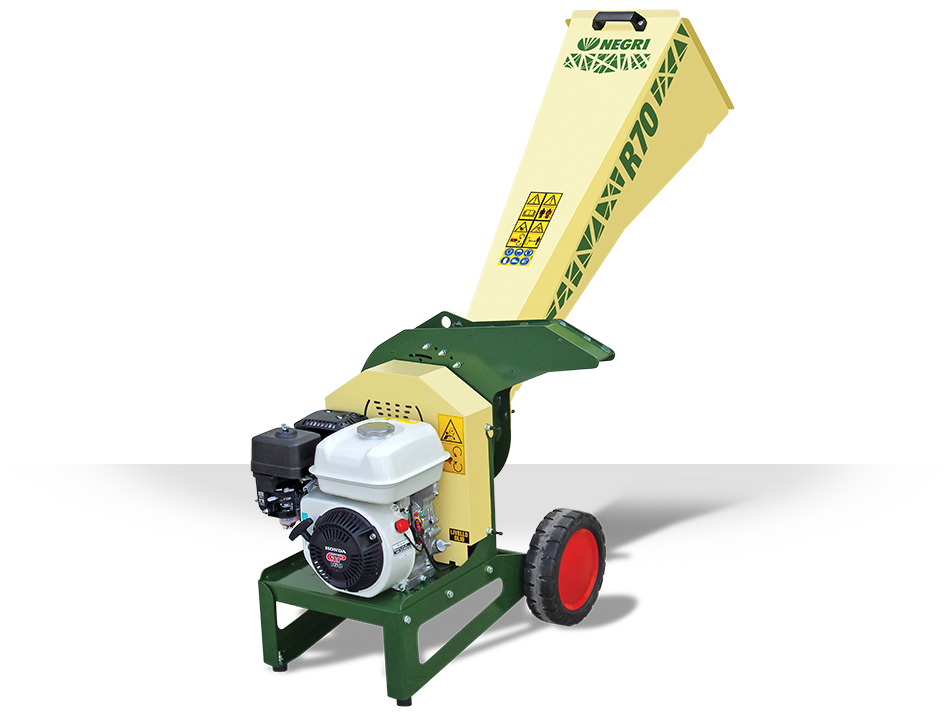 Broyeur de branches à essence Negri R70 – 5,5 HP Moteur Honda GP160